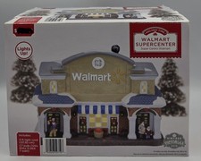 Holiday Time 2019 Light-Up Victorian Walmart Supercenter Christmas Village picture