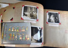 1950's Vintage High School Photo Album and Scrapbook-Ephemera picture