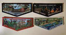 Colonneh 137 OA 2020 Strake Service Initiative Lodge 4 Flap Patch Set SHAC picture