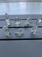 Swarovski Crystals Figurine Lot Of 6 picture
