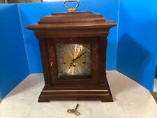 Howard Miller Mantle Clock 612-429 Triple Chime Key Wind #1050-20 w/Key picture