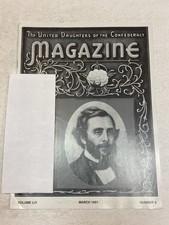 UDC United Daughters of the Confederacy Magazine 3 1991 JohnAugustine Washington picture
