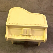 Vintage Grand Piano Resin Music Box picture
