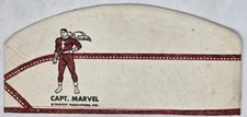 Vintage 1944 Captain Marvel Super Rare Military Felt Hat Cloth Fawcett Publ picture