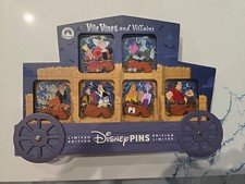 2026 New Disney Vile Vines and Villians LE2000 Pin Set picture