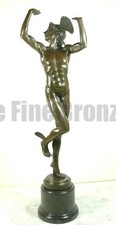 bronze sculpture of Mercury, SIGNED B.Cellini picture