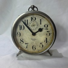 1920's Westclox Big Ben Wind Up Alarm Clock Steady Repeat Silent Peg Legs Works picture
