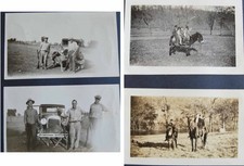 VINTAGE 1936-39 HP PHOTO ALBUM YOSEMITE MORRO BAY HUNT FISH CARS KIDS ANIMALS picture