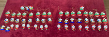 53 pc Vintage 1995 Whitman candies peanuts Christmas ornaments picture