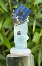 LIMITED AVAILABILITY - 22 Gram Aquamarine & Tourmaline - Shigar Valley, Pakistan picture