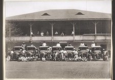 Accra Martini lorries 1915 Despatch department in the courtyard Old Photo picture