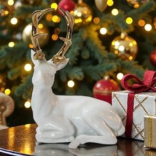 Vtg 1986 Dept. 56 Reindeer/Elk 10