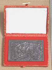 “I Have Climbed The Great Wall” Plaque Brass Etched w/ Names Great Wall of China picture