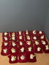 Vintage Ashton-Drake Heirloom Angel Christmas Ornaments With Bags Lot of 27 picture