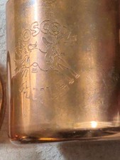 Vintage Moscow Mule Cock N Bull Solid Copper Mugs Cups Barware Set of 3 picture