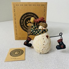 Boyds Carvers Choice 370102 BURT JR. BUNDLE UP w/ Box Vtg 1997 4.5