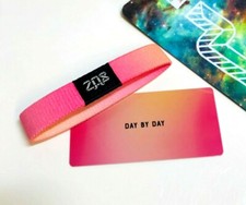 ZOX **DAY BY DAY** Silver Single med mystery pack Wristband w/Card   picture
