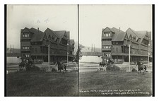 Yellowstone Mammoth Hot Springs Hotel Standard Postcard picture