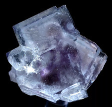 26g Natural Complete Purple Fluorite Crystal Mineral Specimen/Yaogangxian China picture