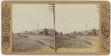 WISCONSIN STEREOVIEW - Eagle - Catholic Church - Montgmoery Ward 1890s picture