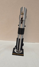 Anakin Skywalker Episode II 2 Inspired Lightsaber Replica and Stand, Star Wars picture