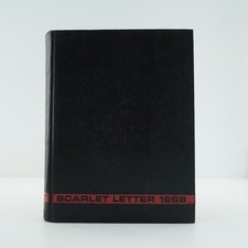 1968 Rutgers University Scarlet Letter Yearbook used good shape college picture