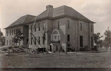 Sidney Nebraska Central School Construction c1910 RPPC Photo Postcard COPY picture