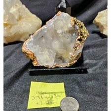 Pink Rimmed Botryoidal Agate Specimen Natural Form (14oz) picture