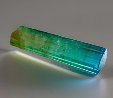 Blue Cap Watermelon Tourmaline Crystal Natural Raw Rough Specimen Matrix picture