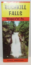 Vintage Bushkill Falls Niagara of PA Brochure, Bushkill, Pennsylvania picture