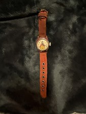 vintage 1950s/1960s Walt Disney Snow White mechanical wristwatch (damaged band) picture