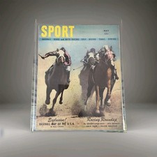 Sport Magazine May 1947 Predates Illustrated Horse Racing Round Up Vintage  picture