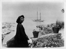 HOLLYWOOD AVA GARDNER SPAIN COSTA BRAVA BEACH CANDID 1951 ORIG PHOTO MA80 picture