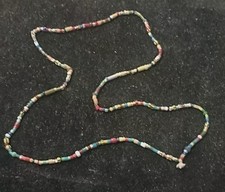 Authentic Rare Antique Venetian Mixed Glass African Trade beads-Ghana necklace picture