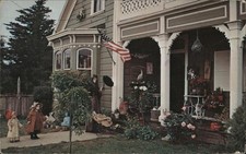 Bodega, California CA Charlene's Yesterday's Museum Chrome Vintage Postcard picture