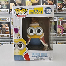 Minions - Funko Pop Movies - King Bob #168 (VAULTED) w/ Protector picture