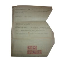 1935 David City Nebraska Quit Claim Deed Hinds Family History Butler Co NE picture