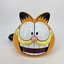 VTG 1991 Sunbeam Garfield Digital Electric Alarm Clock Tested Works #887-99 picture