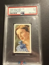 1939 Gallaher Ltd My Favourite Part #13 JUDY GARLAND RC SP PSA 7 Wizard of Oz picture