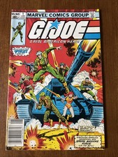 G.I. Joe A Real American Hero (1982) #1 Newsstand Marvel 1982 1st Snake Eyes picture
