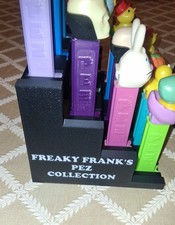 TWO Personalized 4 Teir PEZ Dispenser Displays for Wall or Table-PEZ Not Incl picture