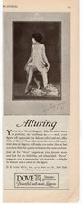 1925 Dove Lingerie Ad Alfred Cheney Johnston Art Deco Flapper Girl Undergarments picture