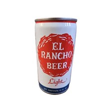 El Rancho Beer Light Steel Can Pull Tab Falstaff Brewing Corp San Francisco CA picture