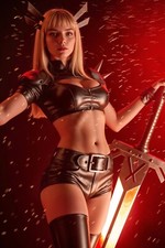Sexy Blonde Beautiful Hot Costume Busty Portrait Risque 4x6 8x10 13x19 F2508 picture
