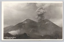 RPPC Paricutin Volcano Eruption Michoacan Mexico 1940s Real Photo Postcard picture