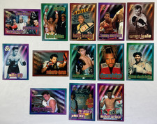 RINGSIDE BOXING 1996 Complete GOLD FOIL STAMPED Chase Card Set 1-13 picture