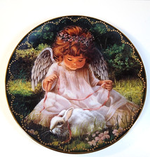 Vintage 1996 Bradford Exchange An Angel's Kindness By Donna Brooks 8