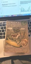 Vintage 1924 BAUGHS FARMERS ALMANAC Raw Bone Meal & Fertilizers picture