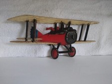 Vintage Homco USA 1975 Cast Metal Bi Plane 1232-BX-C Airplane Wall Hanging picture