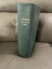 Antiques Magazine Bound Volume 85 86 1964 Complete Year 12 Issues picture